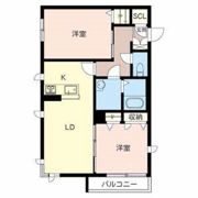 シャーメゾン拓の間取り画像