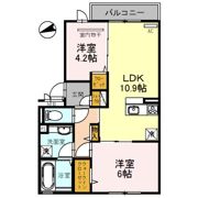 アムール久宝寺の間取り画像