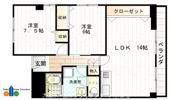 アサヒマンションの間取り画像