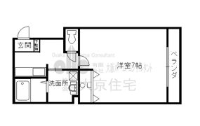ヴィレッジ加綾北本町 Bタイプの間取り画像