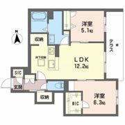 シャーメゾン バルーンフラワーの間取り画像