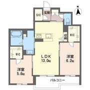 シャーメゾン バルーンフラワーの間取り画像