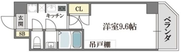 サンエスパシオ美園の間取り画像