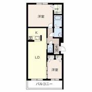 カーサ メロディアの間取り画像