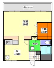 リーデンハイムダイヤの間取り画像