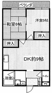 サンロゼ山本の間取り画像