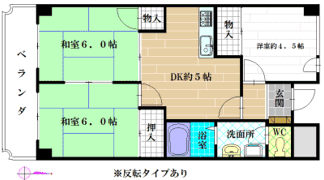 ガーデン陽光園の間取り画像