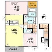 プルメリアの間取り画像
