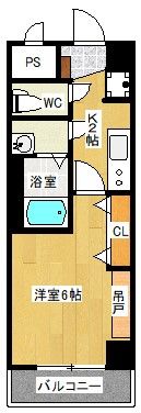 美園イーグルの間取り画像