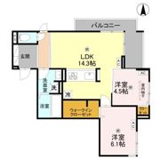 ウエスタンハイツ19の間取り画像