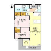 ウエスタンハイツ19の間取り画像