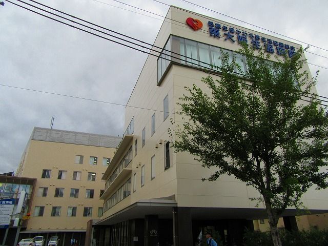 近くの東大阪生協病院まで437m(徒歩6分)