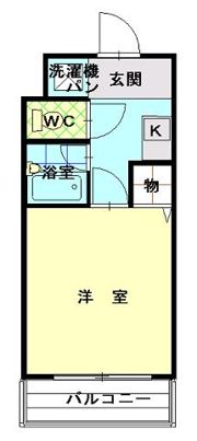 コーポラス光進の間取り画像