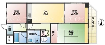 メゾンエスポワール （北本町）の間取り画像