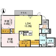 ハーク セゾンの間取り画像