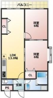北本町プラザIの間取り画像