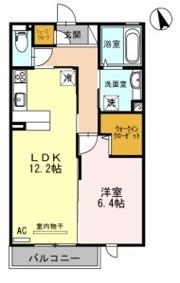 サンハイム花園の間取り画像