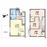 シャーメゾン ラルゴ αの間取り画像