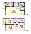FP戸建賃貸高安町南三丁目の間取り画像