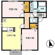 エーデルハイムの間取り画像