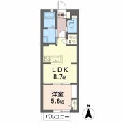 ジュネス・コートの間取り画像