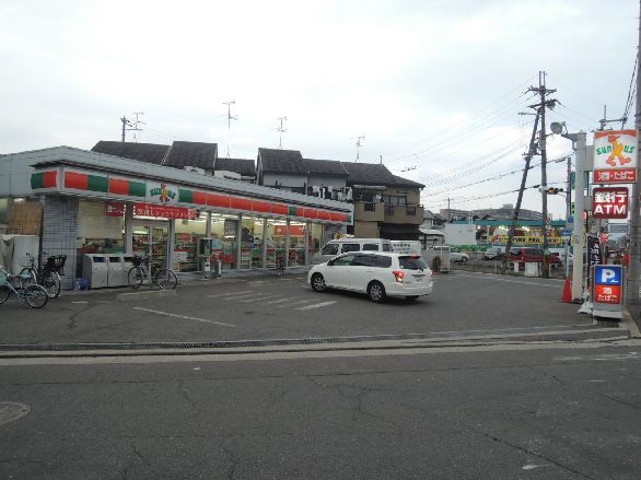 近くのサンクス 東太子1丁目店まで392m（徒歩5分）