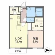 ハイツまほろばの間取り画像