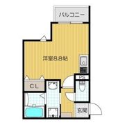 REGIES八尾駅前の間取り画像