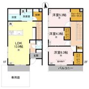 サザンレストの間取り画像