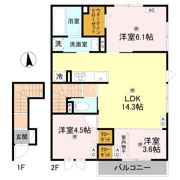 サザンレストの間取り画像