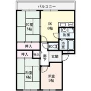 サンライズ青山の間取り画像