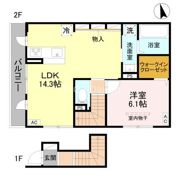 D-roomあいおいIIの間取り画像