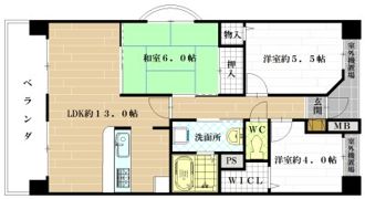 龍華館の間取り画像