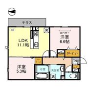 カーサアイリスの間取り画像