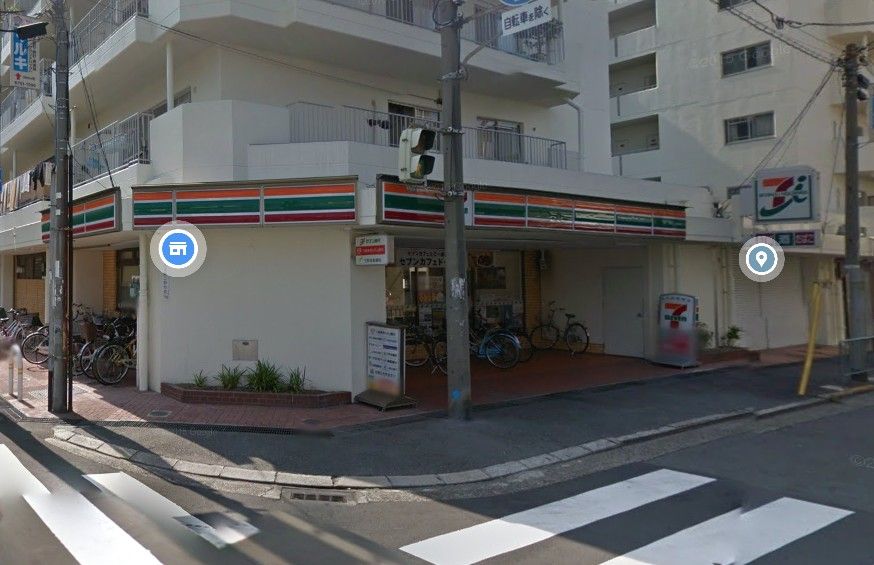 近くのセブンイレブン 東大阪足代新町店まで870m(徒歩11分)