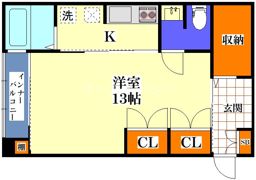 シンワパーレの間取り画像