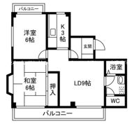 ルミエール久宝寺の間取り画像