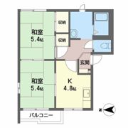 大蓮セントラルハイツB棟の間取り画像