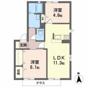 ピエモンヌ東山IIIの間取り画像