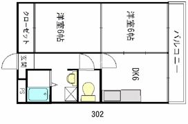 サンフォレストの間取り画像