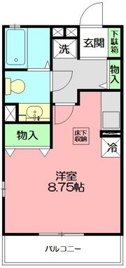 クレストの間取り画像