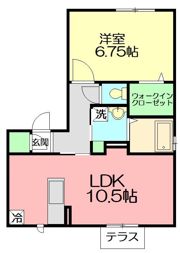 スクエア ヤマニの間取り画像