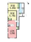 グレイスの間取り画像