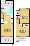 テラス善行坂IIの間取り画像