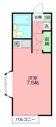 フィラ中野の間取り画像