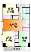 プラザ藤豊の間取り画像