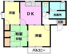 フォーユー桜台伍番館の間取り画像
