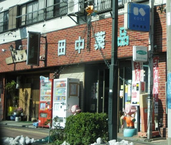 近くの田中薬品まで524m（徒歩7分）