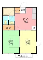 フラッツ北鎌倉の間取り画像