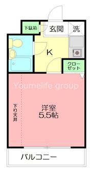 クリオ本郷台壱番館の間取り画像